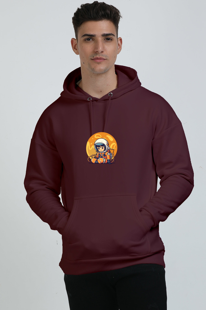 Little Astronaut Graphic Unisex Oversized Hoodie