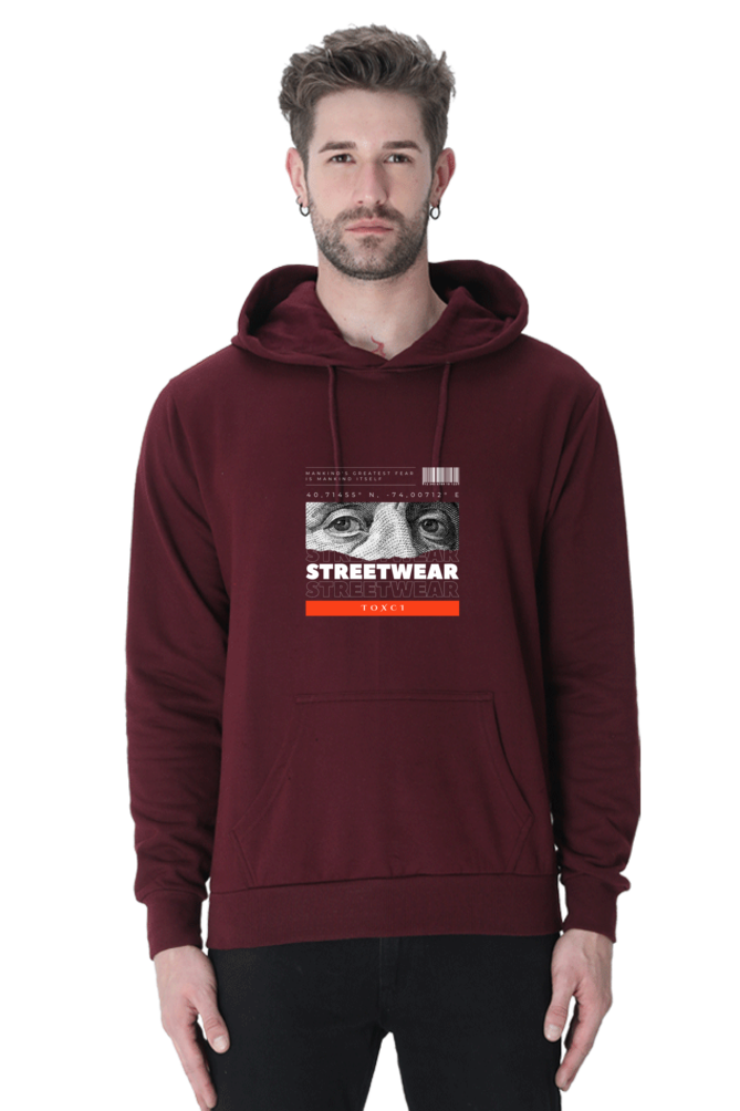 Mankind's Greatest Fear Male Graphic Hoodie