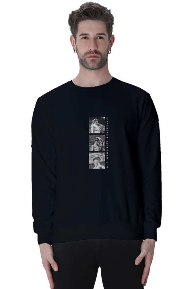 Old Memories Rekindled Male Graphic Sweatshirt