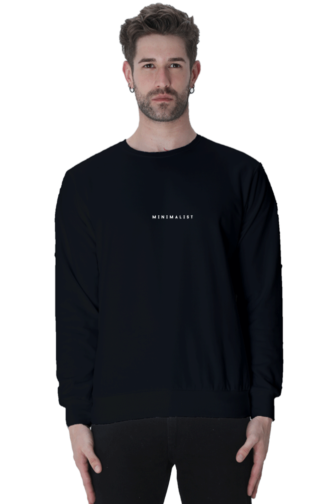 Minimalist Male Graphic Sweatshirt