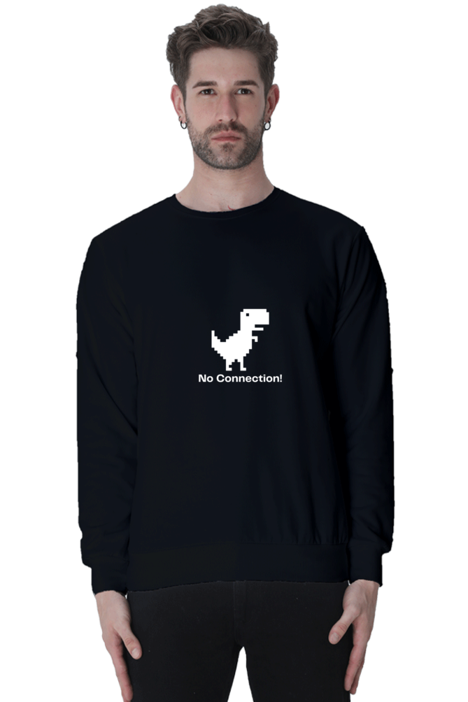 No Connection Male Graphic Sweatshirt