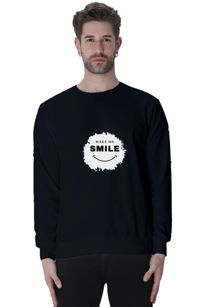 Make Me Smile Male Graphic Sweatshirt