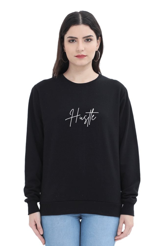 Hustle Female Graphic Sweatshirt