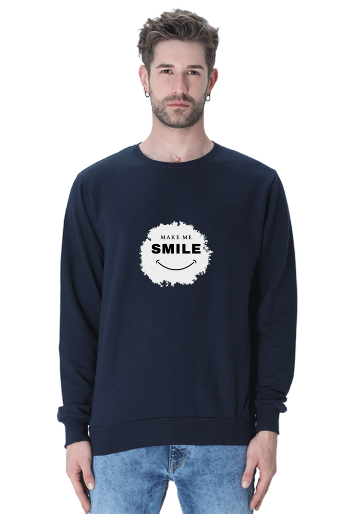 Make Me Smile Male Graphic Sweatshirt