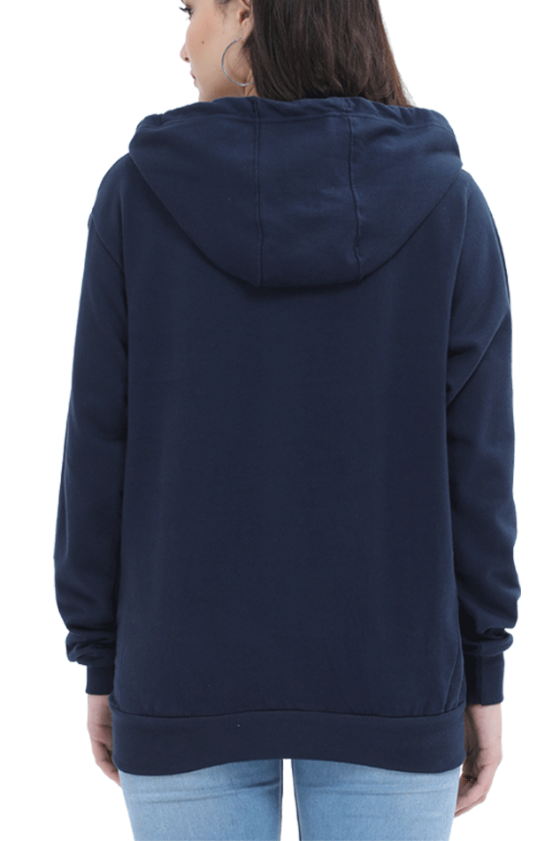 Three Wise Cats Female Graphic Hoodie