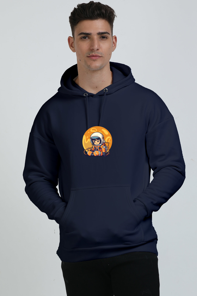 Little Astronaut Graphic Unisex Oversized Hoodie