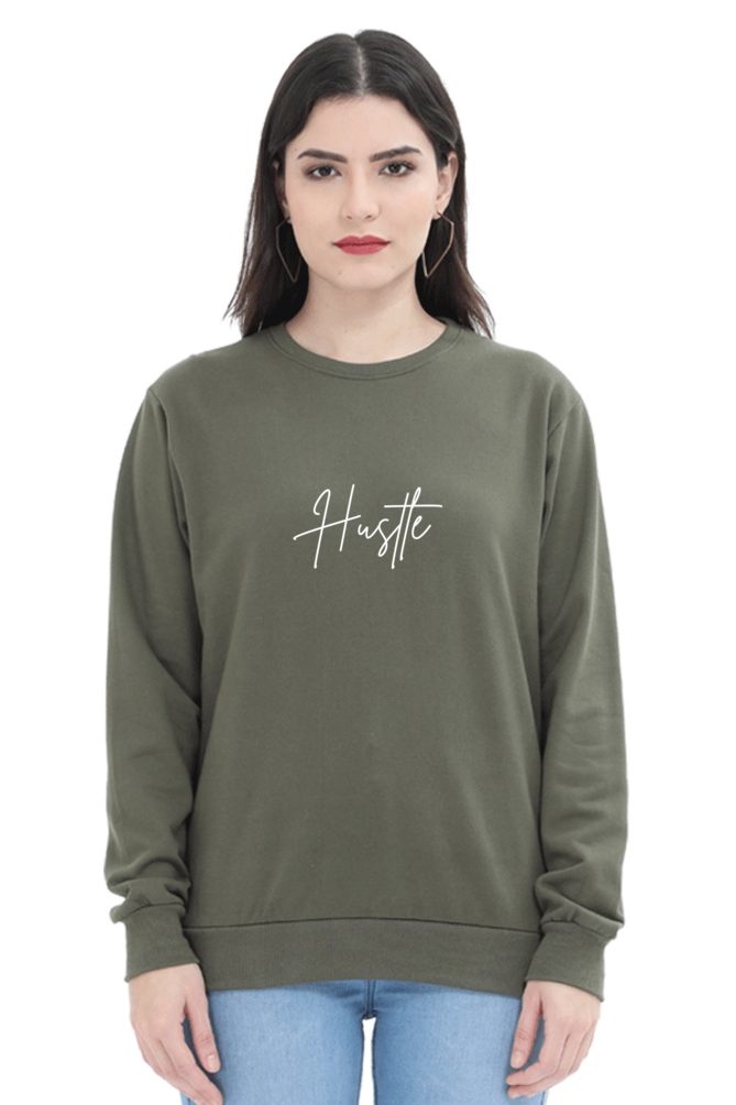 Hustle Female Graphic Sweatshirt
