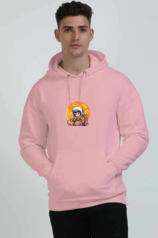 Little Astronaut Graphic Unisex Oversized Hoodie
