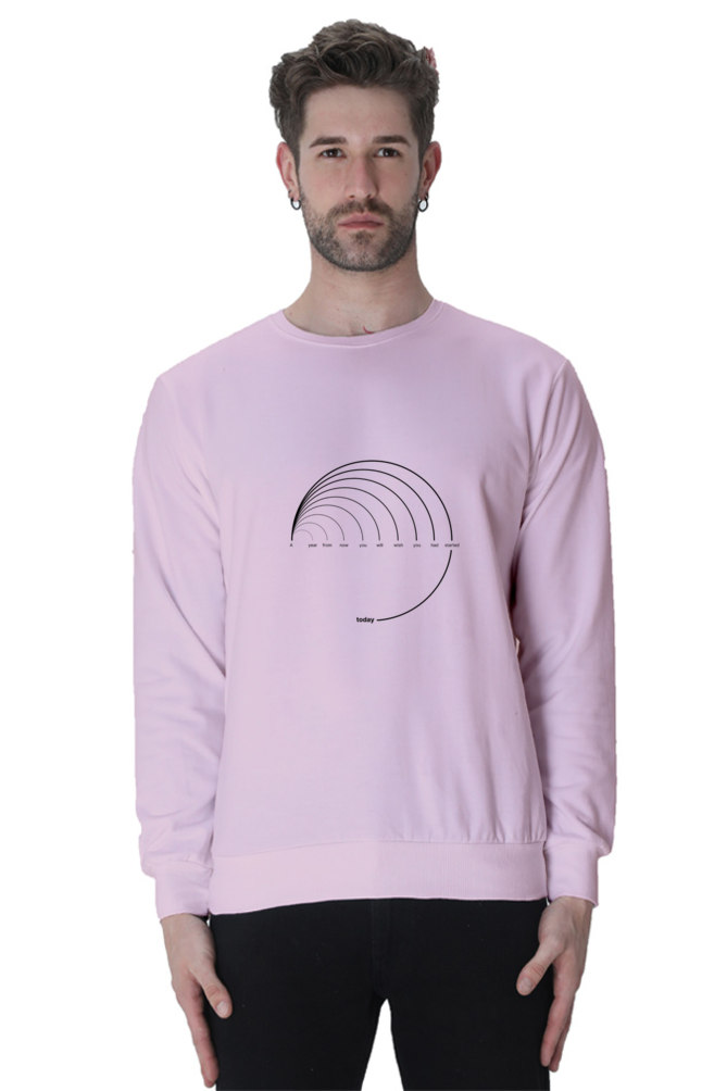 Seize the Day Male Graphic Sweatshirt