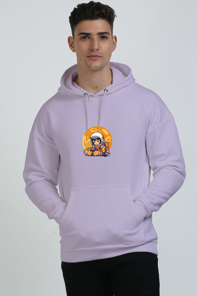 Little Astronaut Graphic Unisex Oversized Hoodie