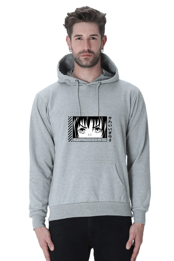 Cute Girl Male Graphic Hoodie