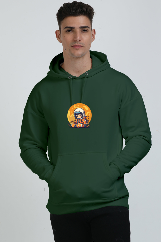 Little Astronaut Graphic Unisex Oversized Hoodie
