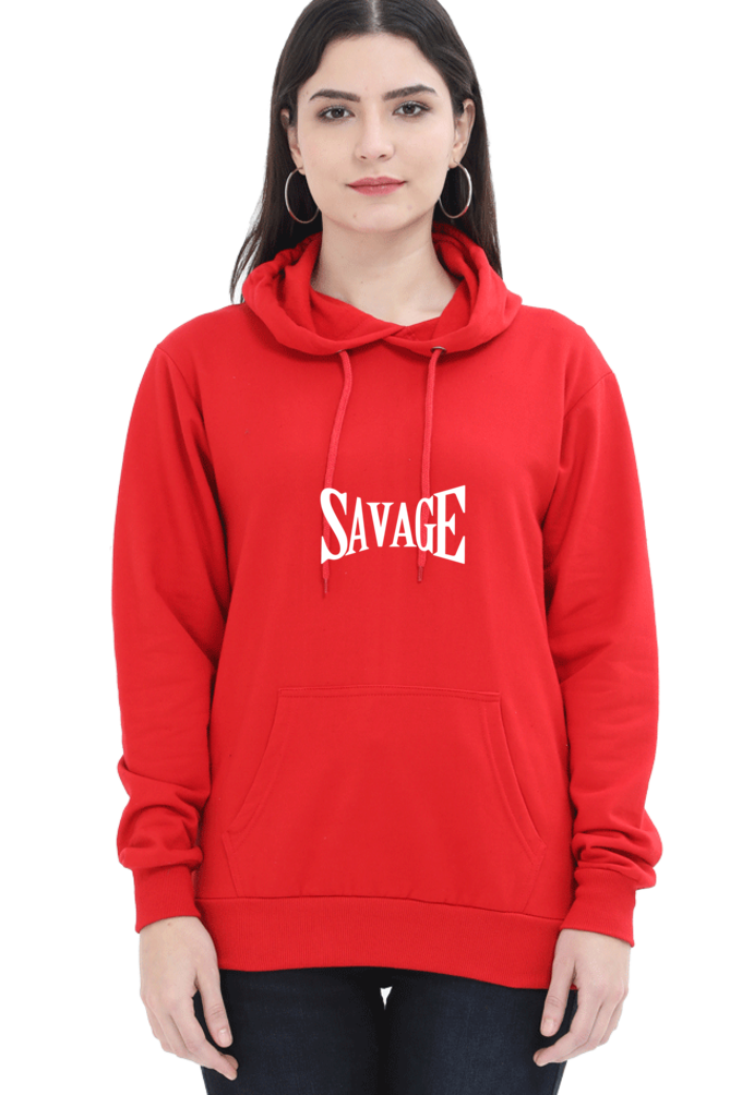 Savage Female Graphic Hoodie