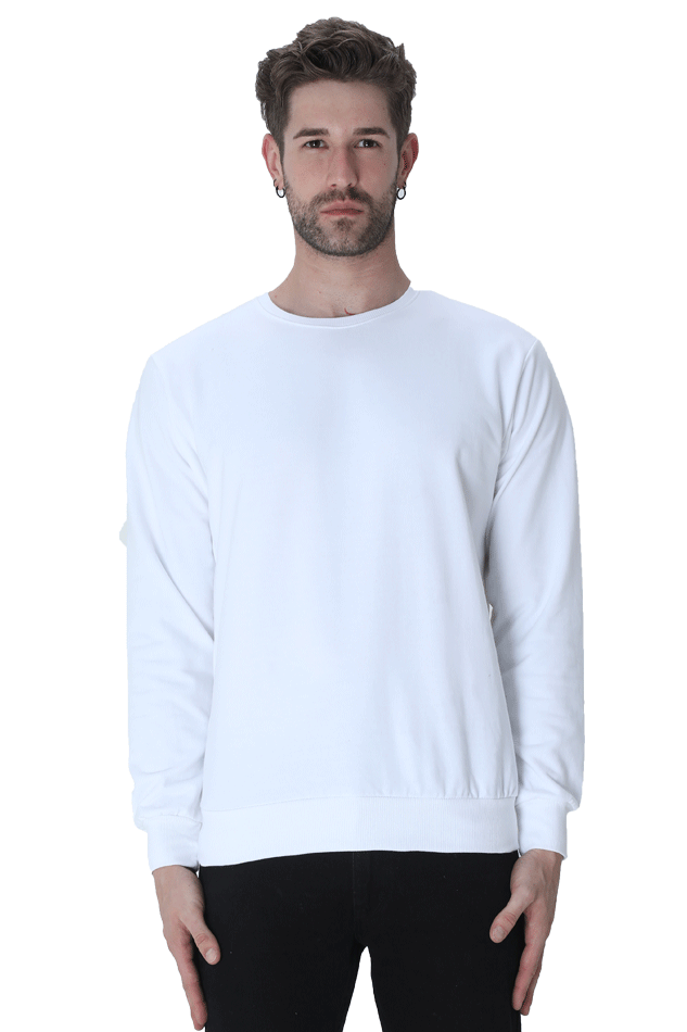 Solid/Plain Unisex SweatShirt