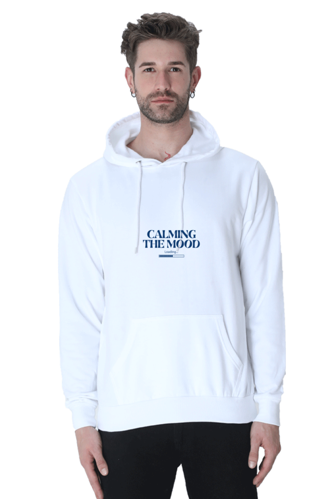 Calming the Mood Male Graphic Hoodie