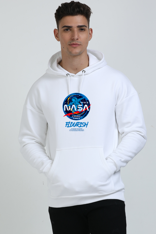 NASA Cosmic Vibes Graphic Unisex Oversized Hoodie