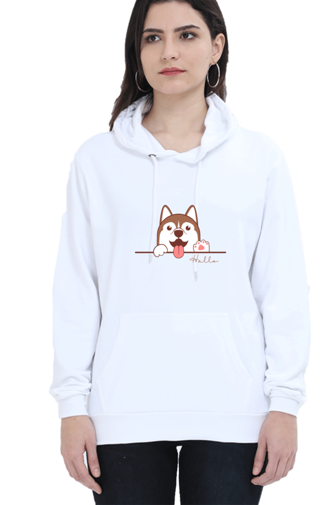 Hello Female Graphic Hoodie