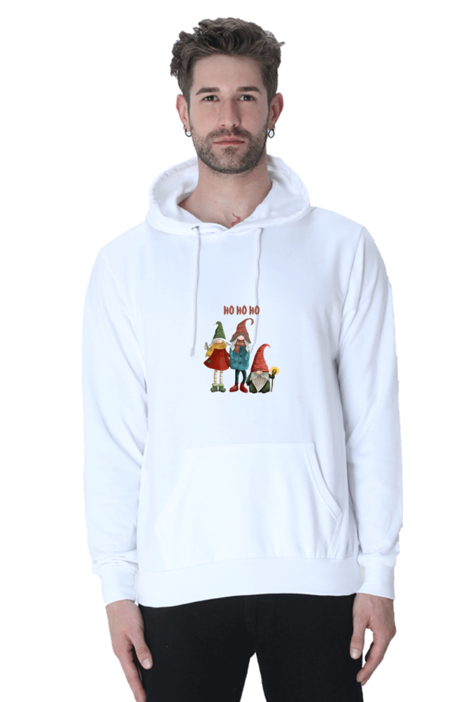 Ho Ho Ho Male Graphic Hoodie