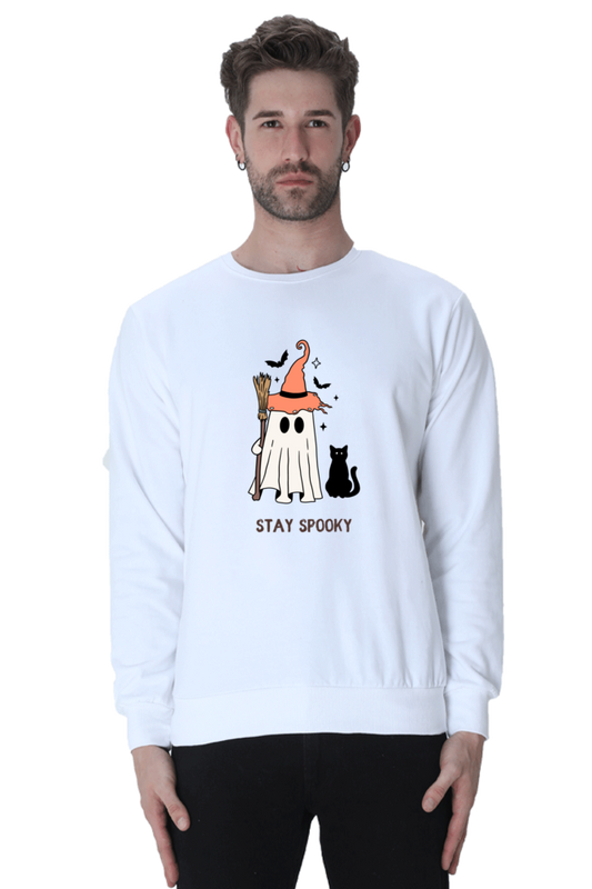 Stay Spooky Male Graphic Sweatshirt