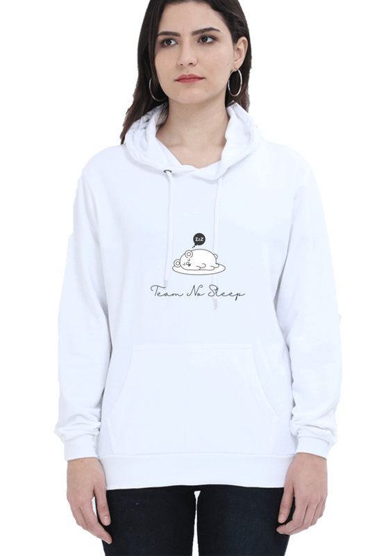 Team No Sleep Female Graphic Hoodie