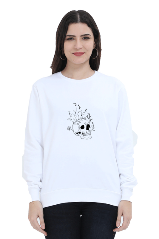 Memento Mori Female Graphic Sweatshirt