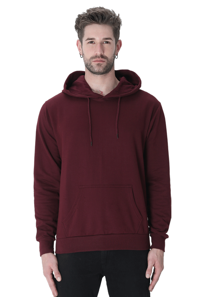 Solid/Plain Unisex Hoodie