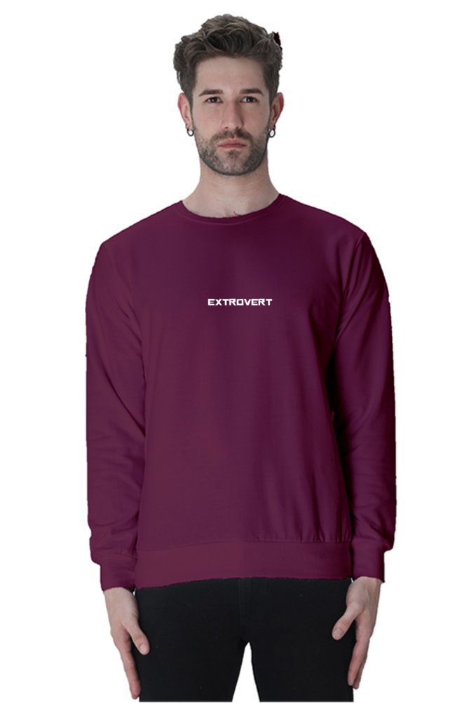 Extrovert Male Graphic Sweatshirt