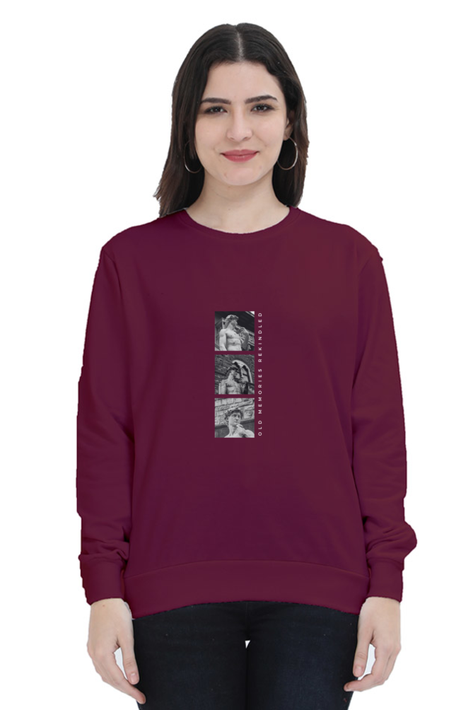 Old Memories Rekindled Female Graphic Sweatshirt