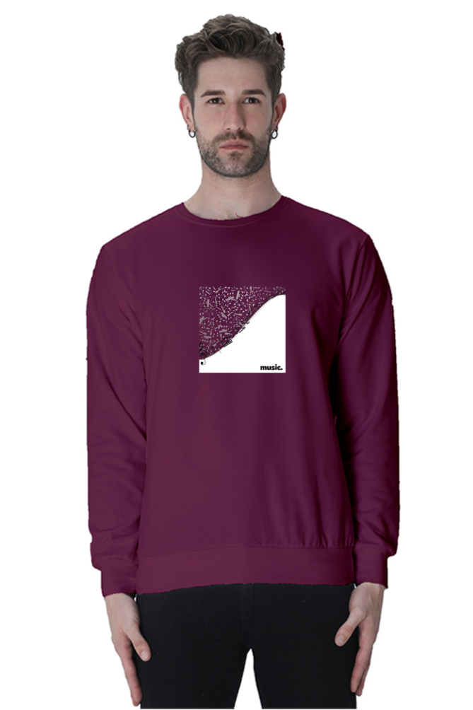 Music Male Graphic Sweatshirt