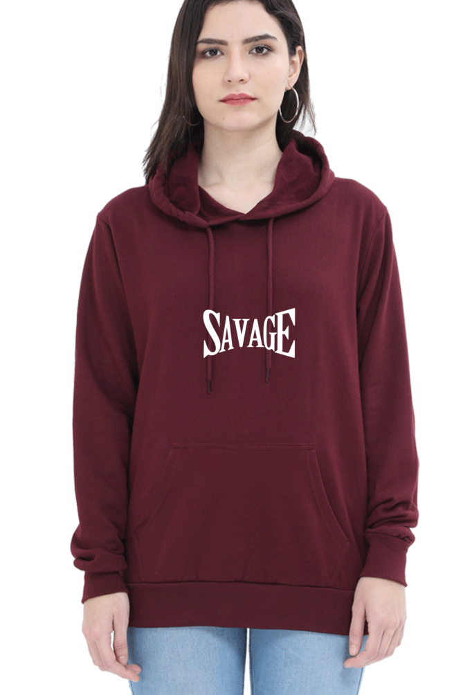 Savage Female Graphic Hoodie