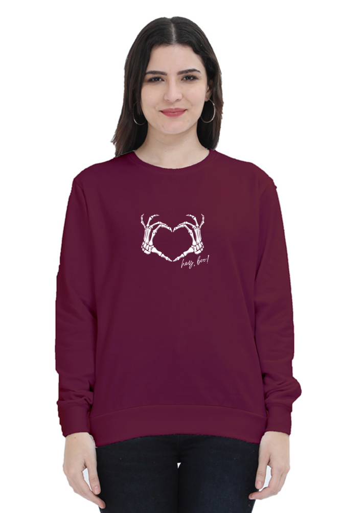 Spooky Love Female Graphic Sweatshirt