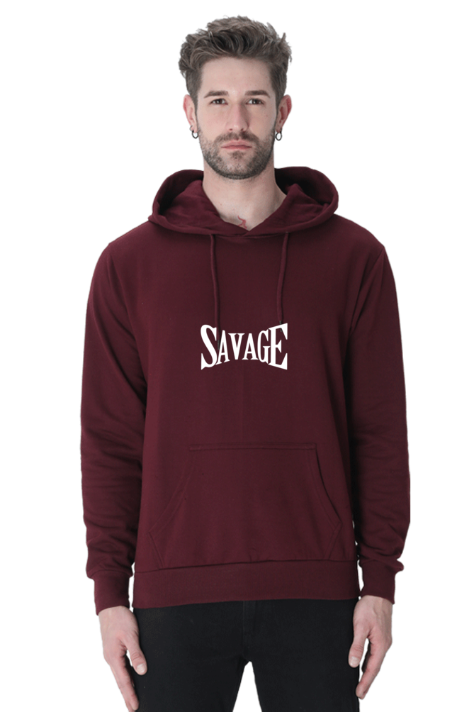 Savage Male Graphic Hoodie