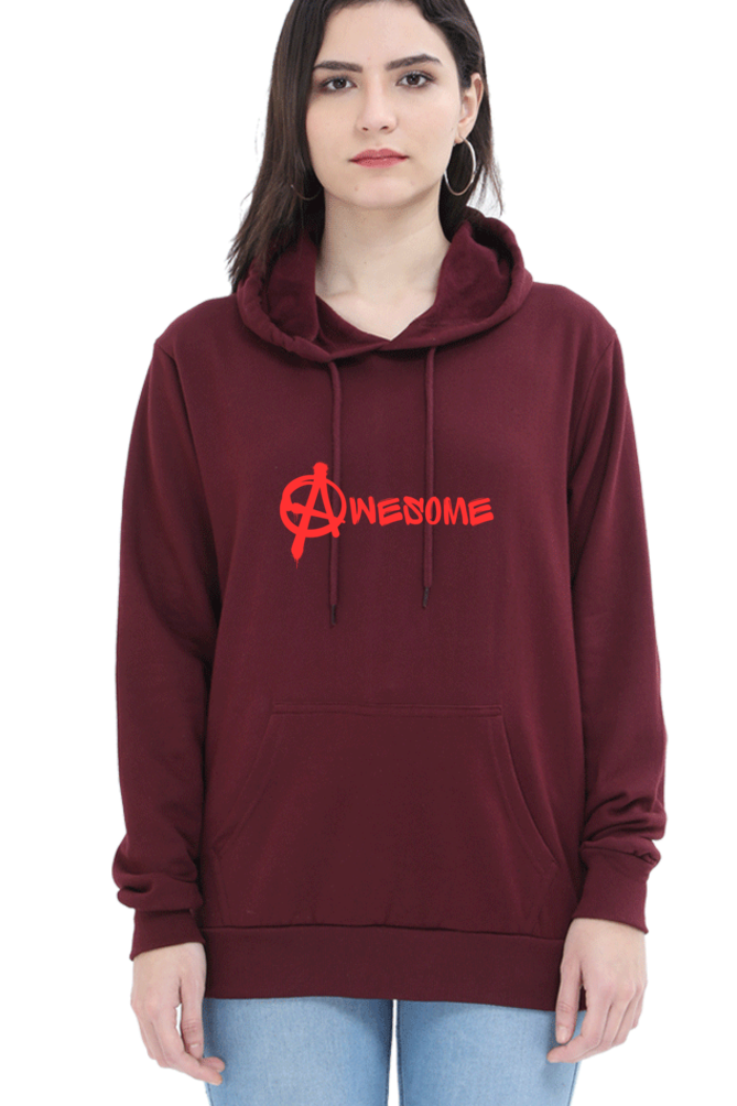 Awesome Female Graphic Hoodie