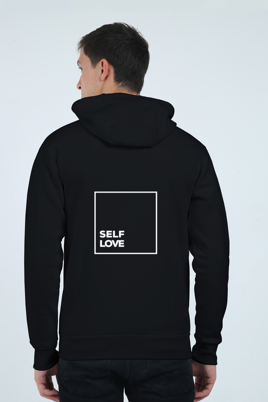 Self Love Graphic Unisex Heavyweight Zip Hoodie