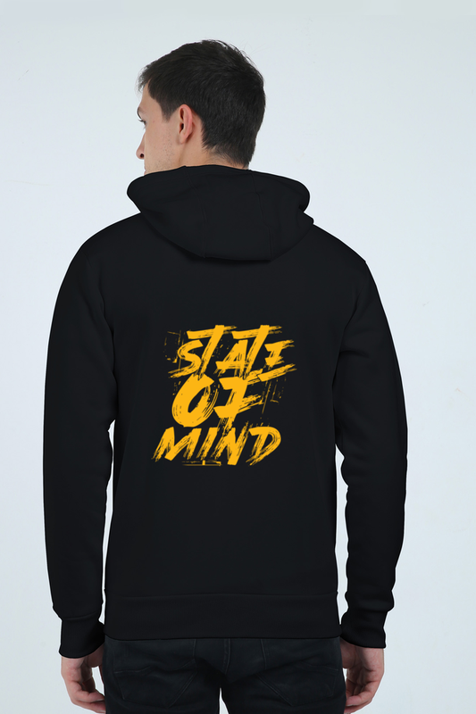 State of Mind Graphic Unisex Heavyweight Zip Hoodie