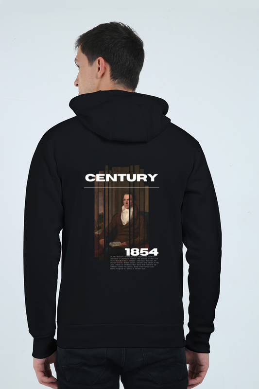 Century 1854 Graphic Unisex Heavyweight Zip Hoodie