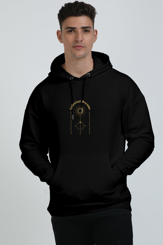 Celestial Dreams Graphic Unisex Oversized Hoodie