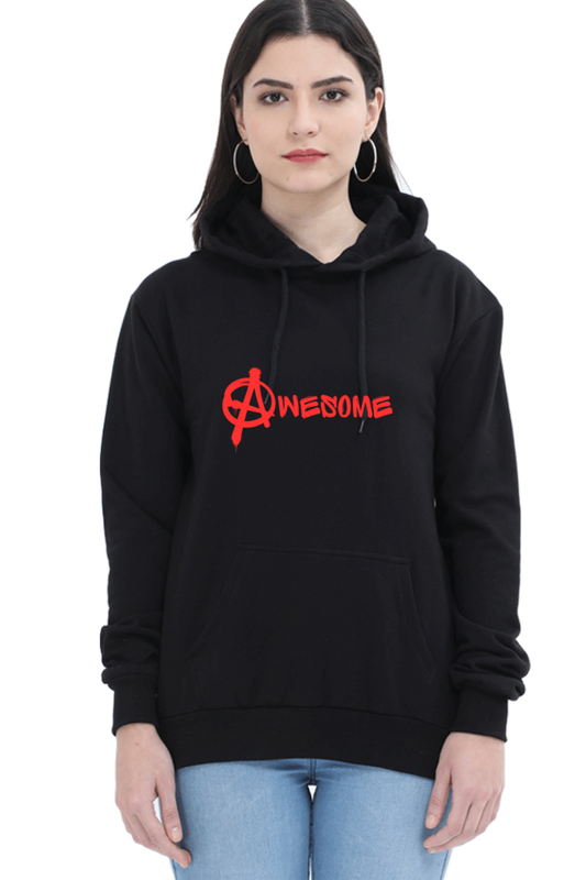 Awesome Female Graphic Hoodie