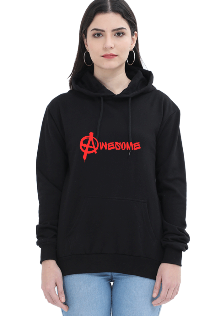 Awesome Female Graphic Hoodie