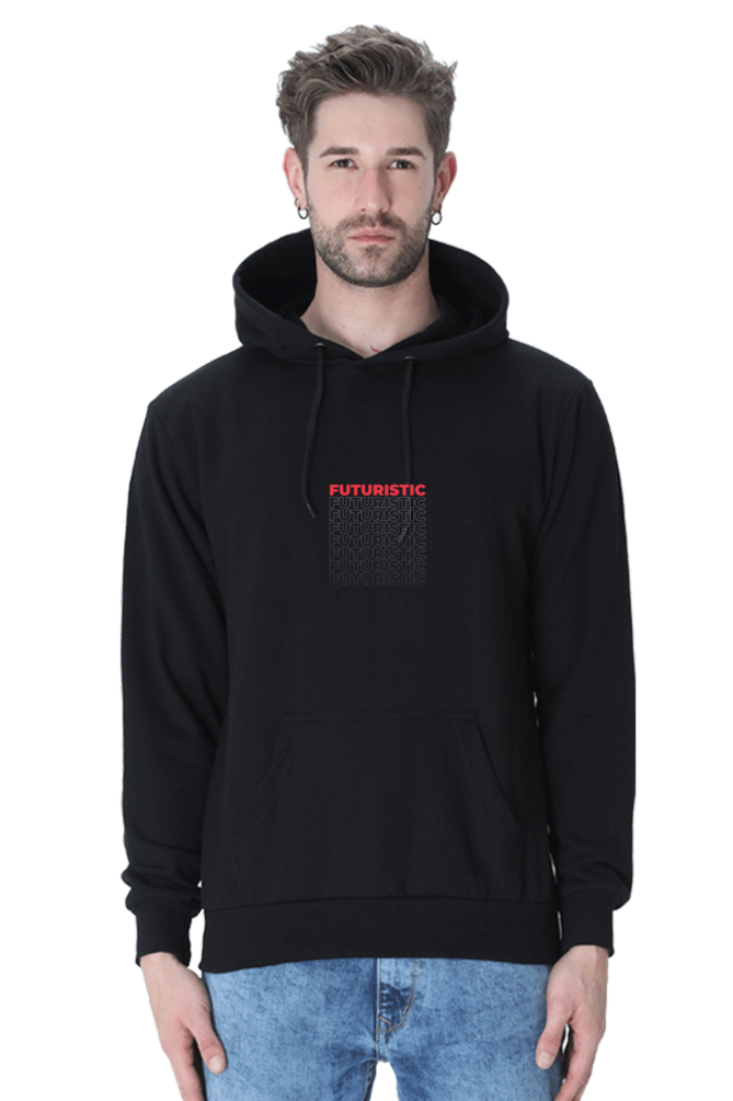 Futuristic Male Graphic Hoodie