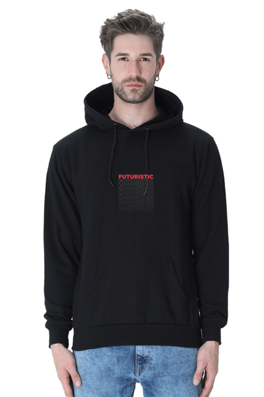 Futuristic Male Graphic Hoodie