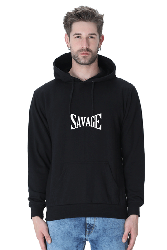 Savage Male Graphic Hoodie