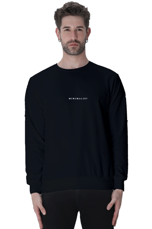 Minimalist Male Graphic Sweatshirt