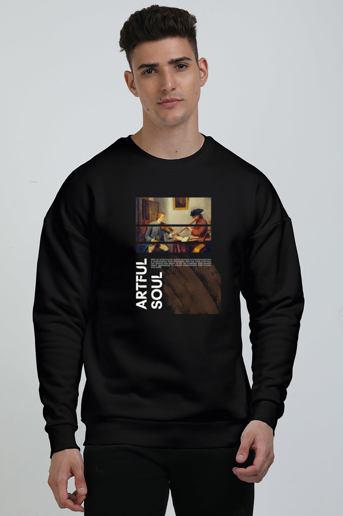 Artful Soul Graphic Unisex Oversized Sweatshirt