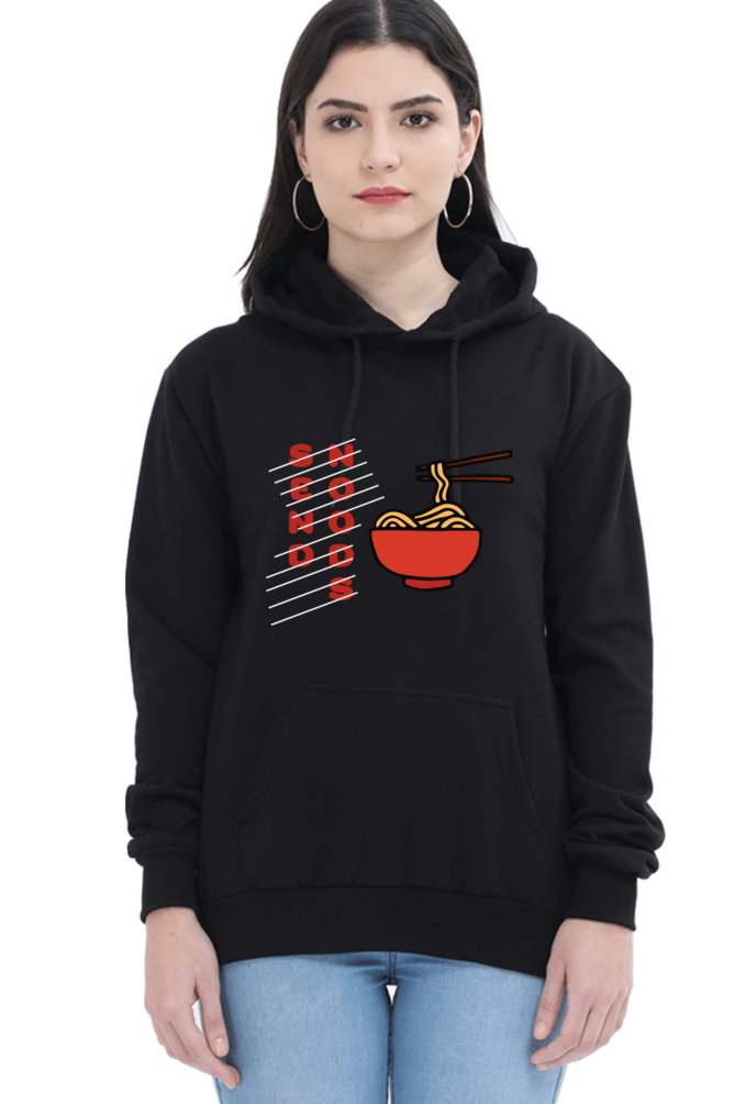 Send Noods Female Graphic Hoodie