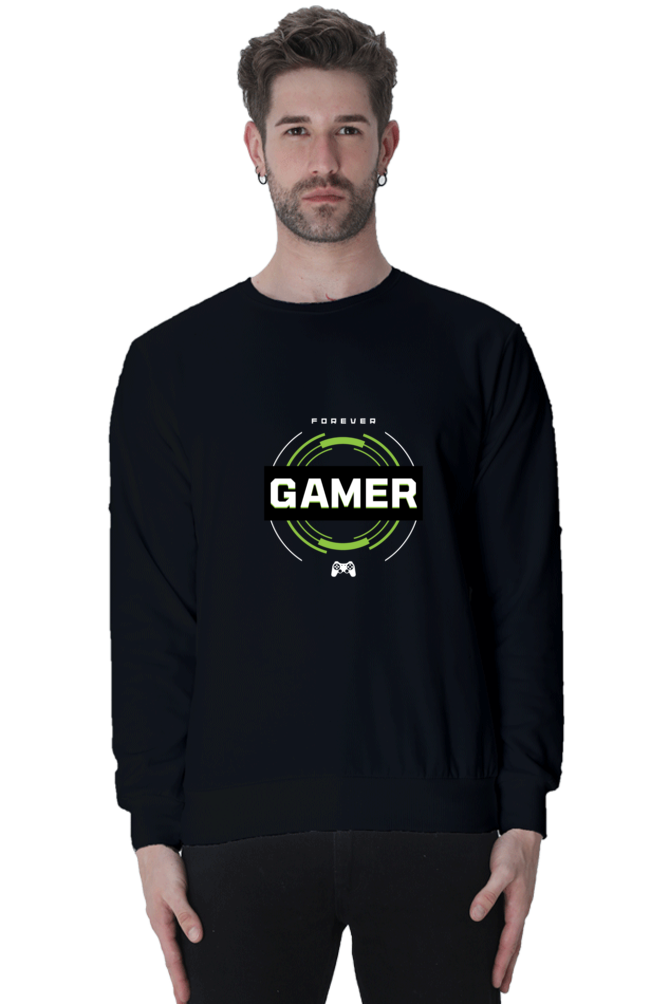 Forever Gamer Male Graphic Sweatshirt