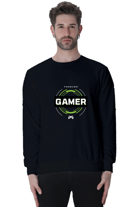 Forever Gamer Male Graphic Sweatshirt