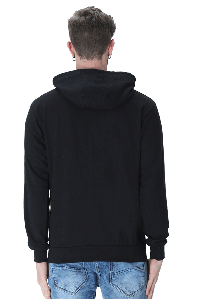 Keep It Simple Male Graphic Hoodie