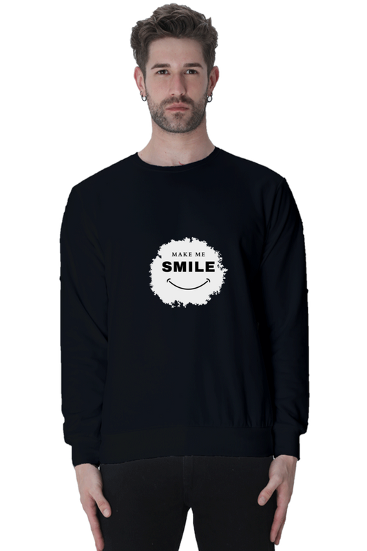 Make Me Smile Male Graphic Sweatshirt