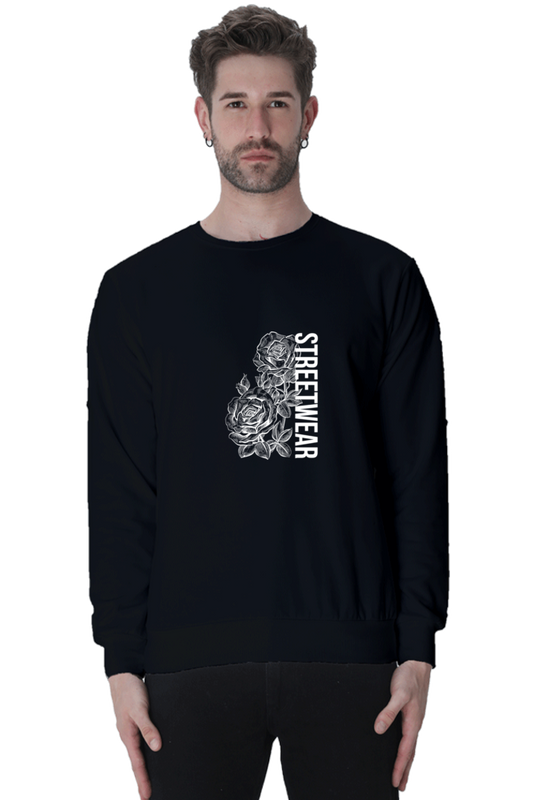 Streetwear Male Graphic Sweatshirt